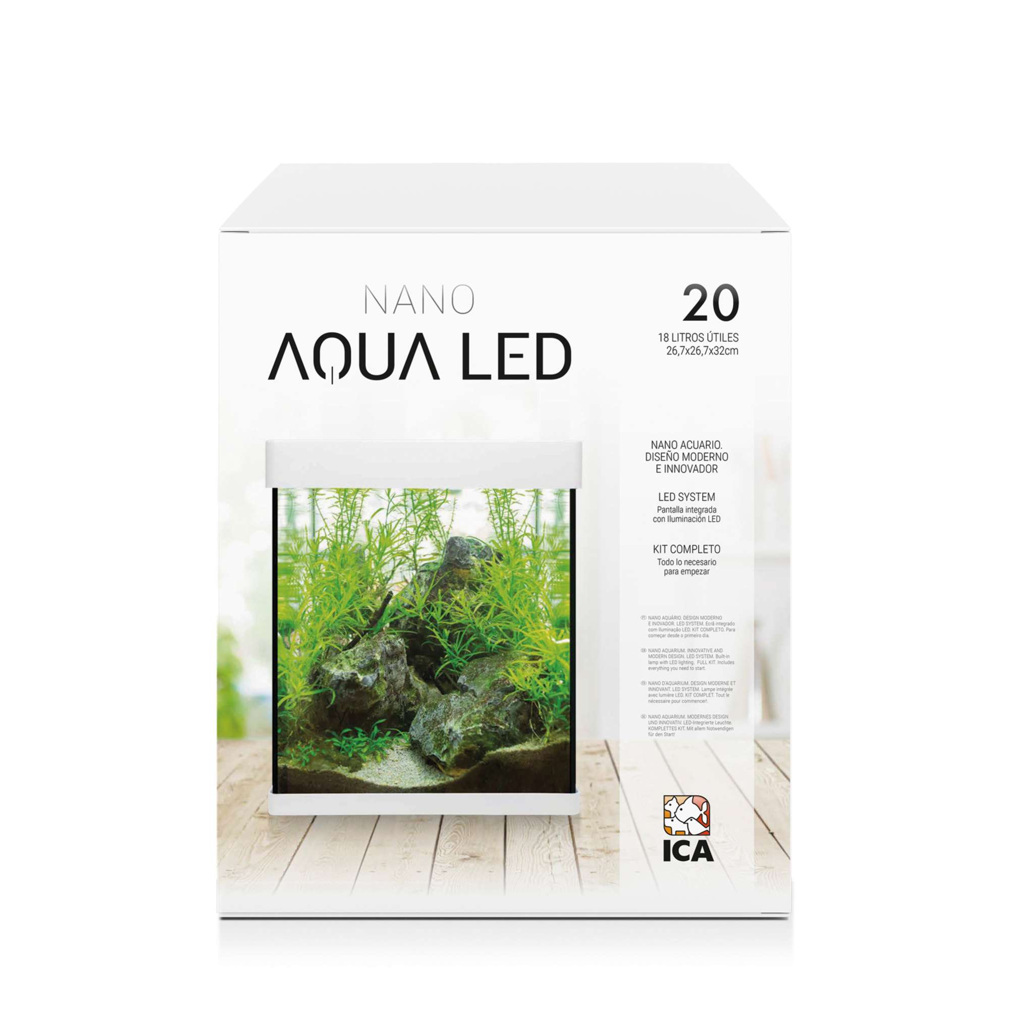 Kit Nano Aqua LED 20 litros